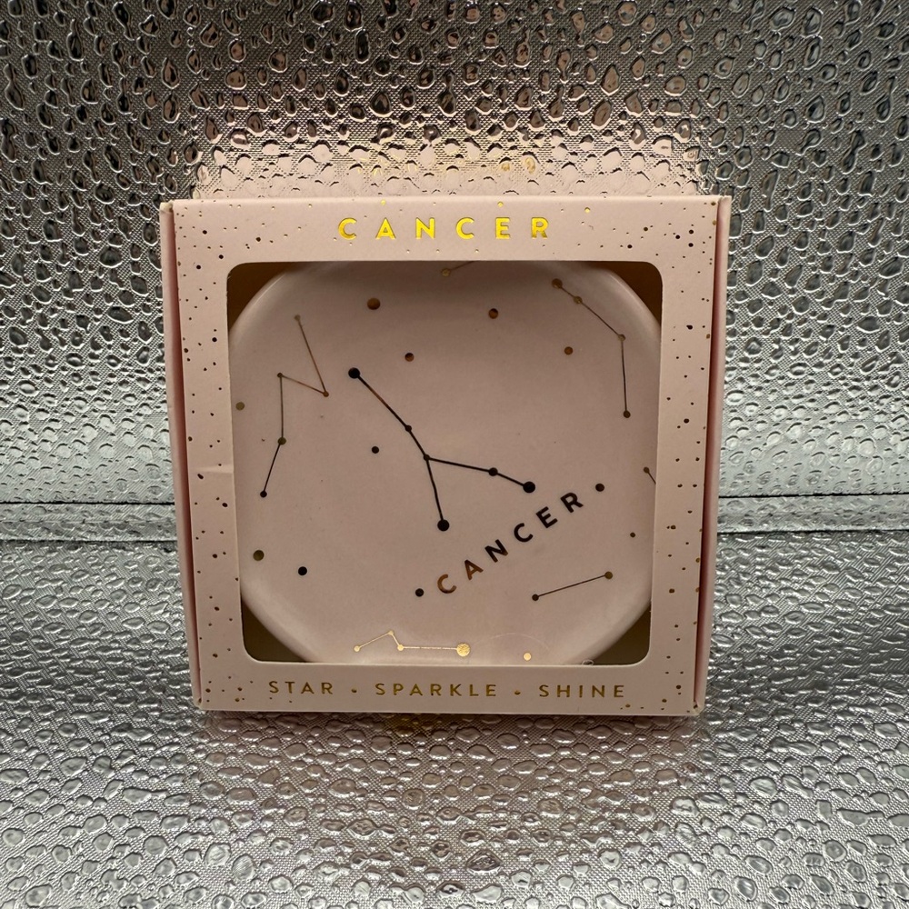Cancer Zodiac Trinket Dish by Lucky Feather